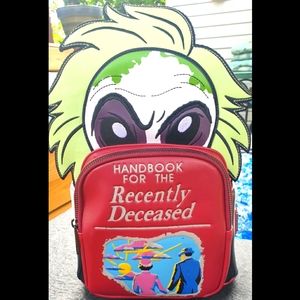 Limited Edition Beetlejuice Loungefly Minibackpack